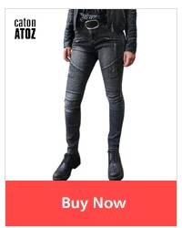 CatonATOZ 2077 женские модные панк мотоциклетные Стрейчевые облегающие рваные джинсовые штаны обтягивающие джинсы для женщин