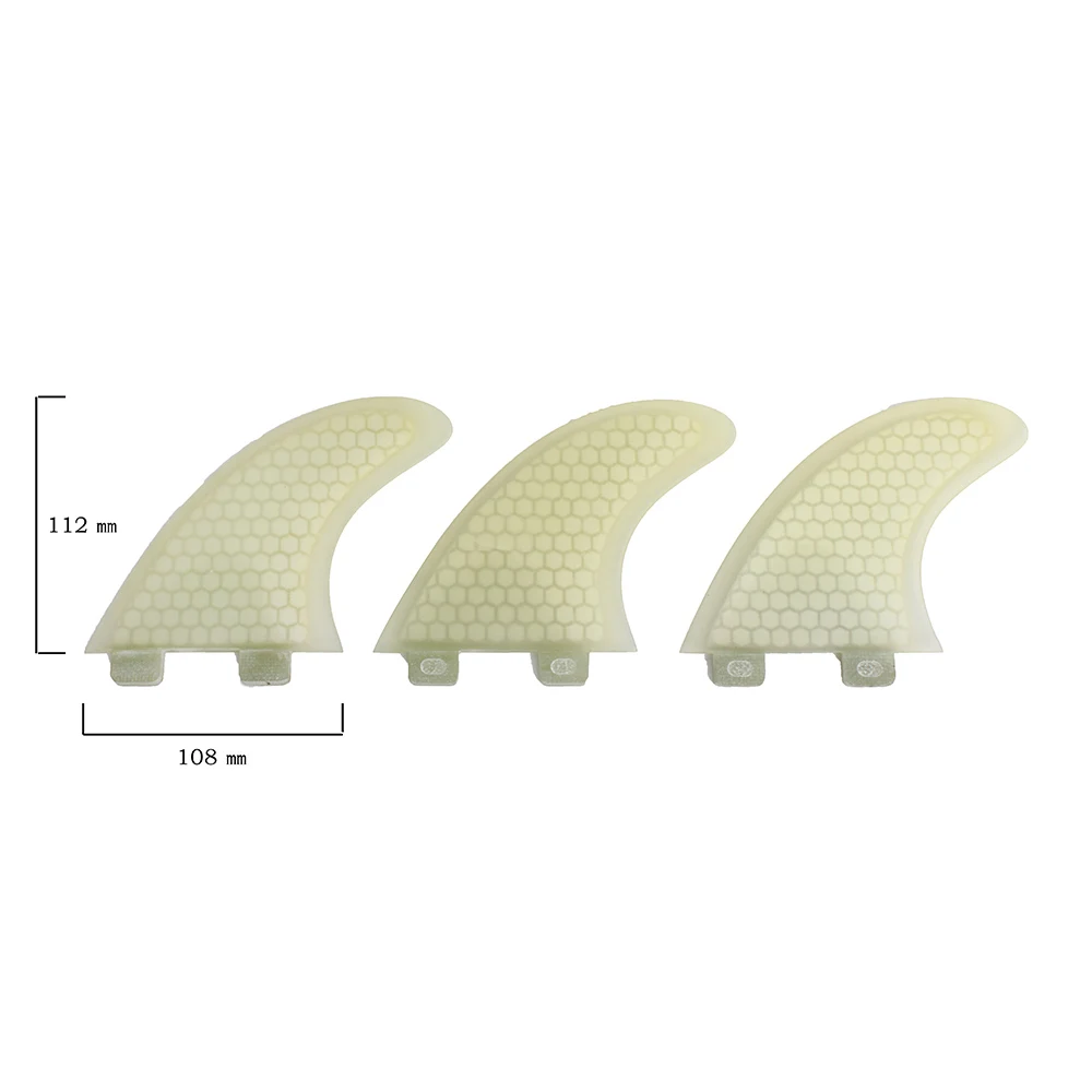 Сотовые стеклопластиковые плавники для серфинговой доски Подруливающее Устройство для серфинга
