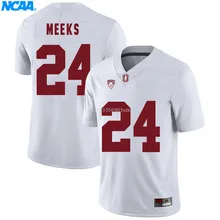 Новое поступление высокое качество майки Quenton Meeks#24 колледж футболка ограниченной серии Майки S-XXXL
