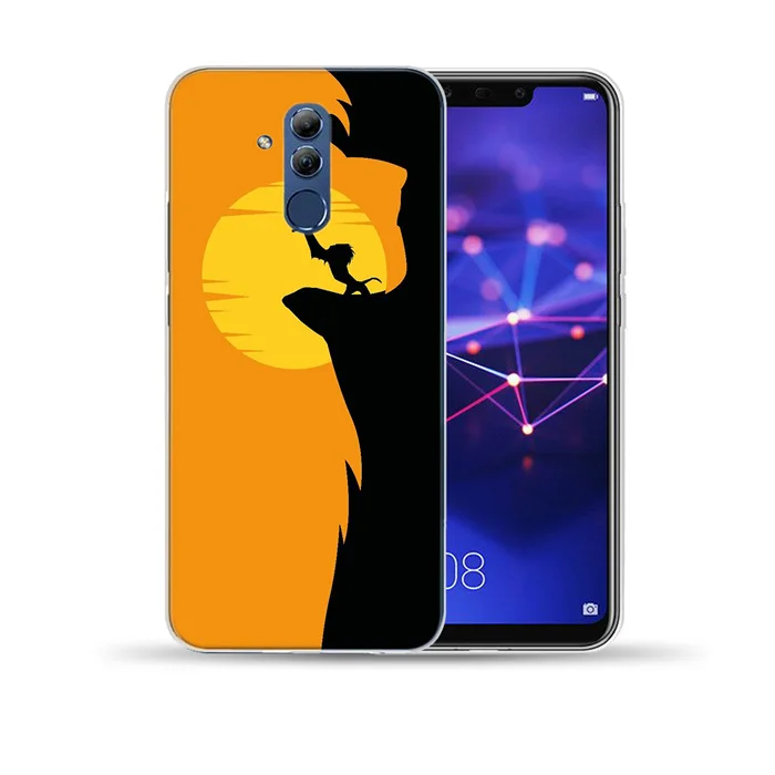 Король Лев Мягкий Силиконовый ТПУ чехол для телефона чехол для huawei mate 10 20 30 Lite Pro Honor 9 10 Lite NOVA 3 3I 4 - Цвет: 9