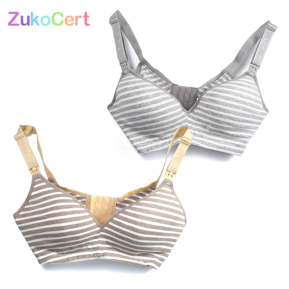 ZukoCert Cotton Pregnant BreastfeedMaternity Nursing Bras Pregnancy