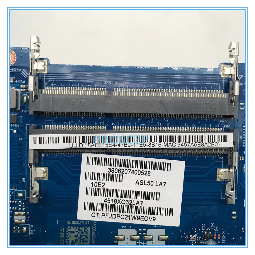 Для HP pavilion 15-AC 15-ac151dx Материнская плата ноутбука 828181-601 828303-601 LA-C701P с SR27G I3-5005U Процессор HM77 работает хорошо