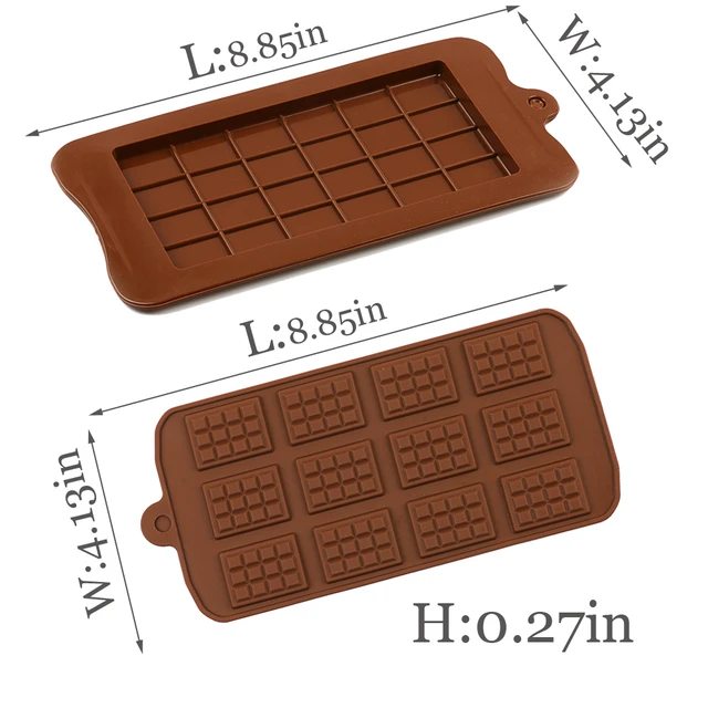 Mini Chocolate Bar silicone mold (1pc)