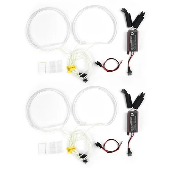 

Auto Angel Eye Ring 4Pcs 8000K Halo Rings For BMW E36 E46 E39 Replacement