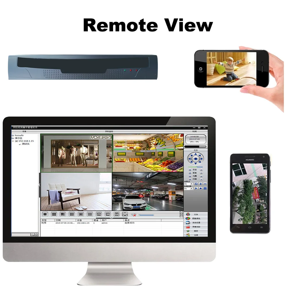 Новейшая модель; 5.0MP 4CH сетевой видеорегистратор POE 48V CCTV видеорегистратор ONVIF HDMI Поддержка 8CH 4MP IP камеры H.265