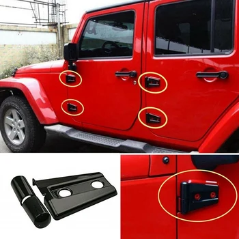 

Car Door Engine Hood Hinges Covers 2 Doors Parts for Jeep Wrangler JK 2007-2016