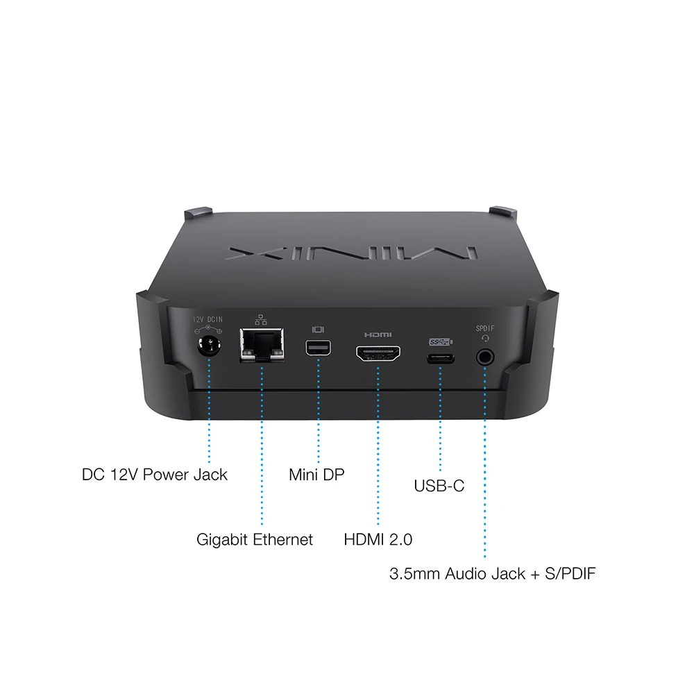 Официальный мини ПК MINIX NEO J50C 4 Intel WINDOWS 10 PRO Pentium Silver J5005 64 бит Гб DDR4 32 Bluetooth 1|Мини ПК| |