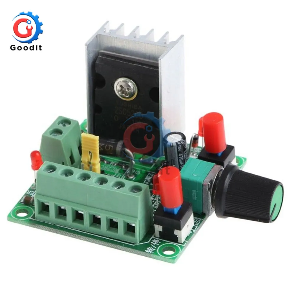 DC 15-80V шаговый контроллер двигателя регулятор скорости Генератор импульсных сигналов Модуль 2,5 khz-68 kHz DC15-80V