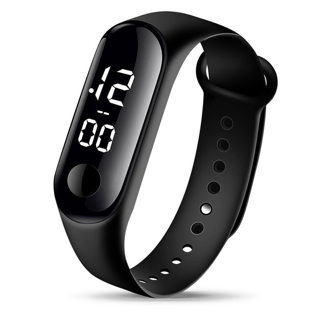 New Cute Women Watches Girls Sport Bracelet Digital Clock Ultra Light Silicone Led Children Watch Clock Waterproof Gift