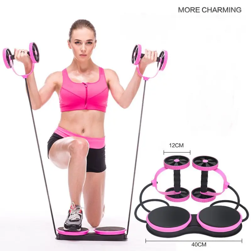 

Multifunction Slimming Arm Double Weight Loss Fitness Twisting Machine Abdominal Wheel Muscle Rollers Twist Leg Device Trainner