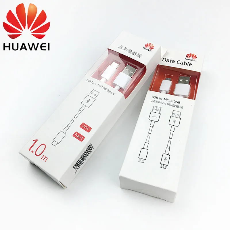 Кабель быстрой зарядки huawei 2a usb micro/type c для huawei mate10 20 lite p9 p10 p20 lite honor 9 play p smart