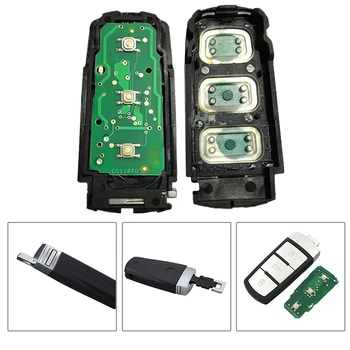 

3 Butons Remote Key With circuit board Replacement Accessories New Durable