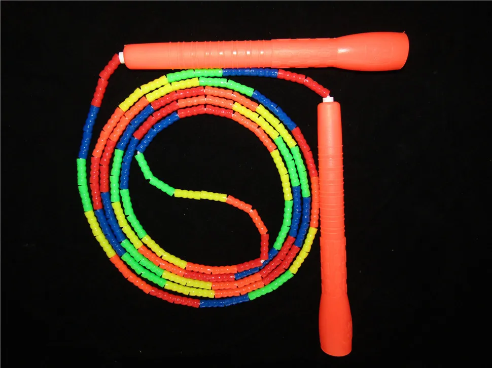 

Five-color Bamboo Joint Pattern Jump Rope Children the Academic Test for the Junior High School Students Beads Adult Training Fi