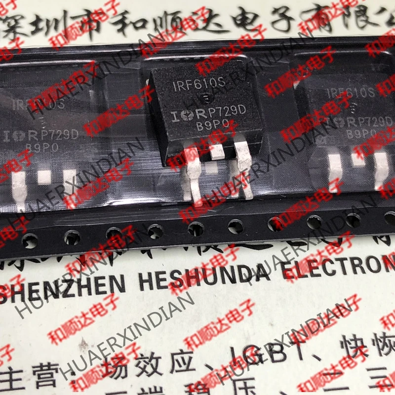 

1Pieces new original IRF610S TO-263 200V 3.3A In stock Quality assurance