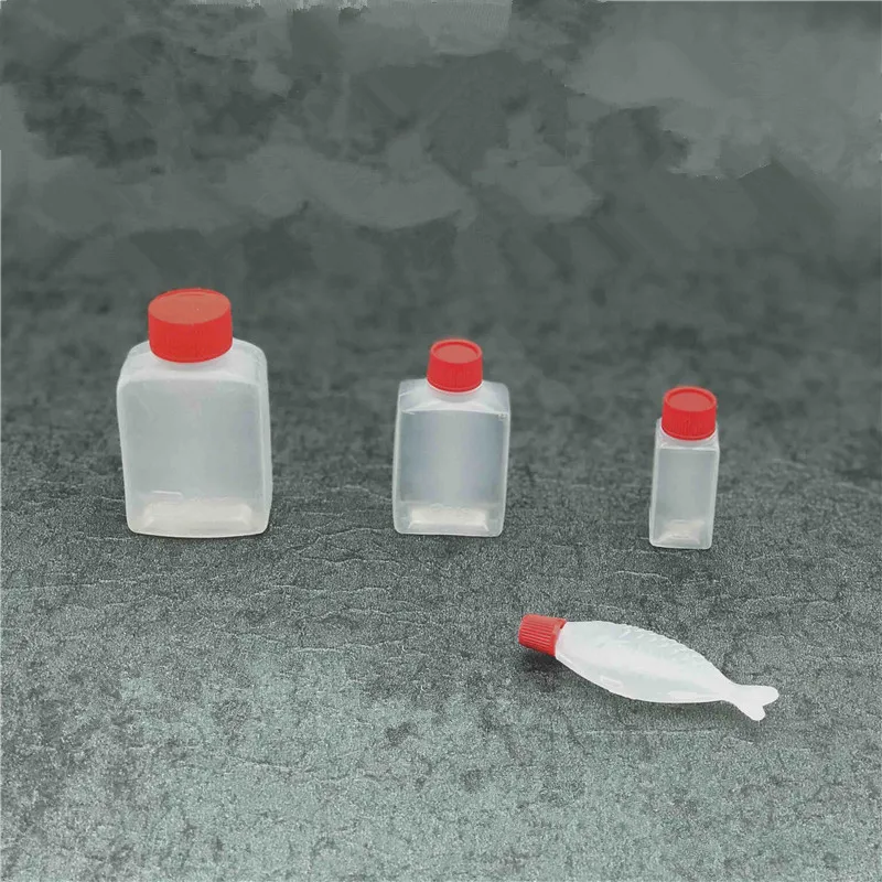 

High quality disposable sushi matching soy sauce bottle vinegar bottle takeaway seasoning small packing plastic cup with lid
