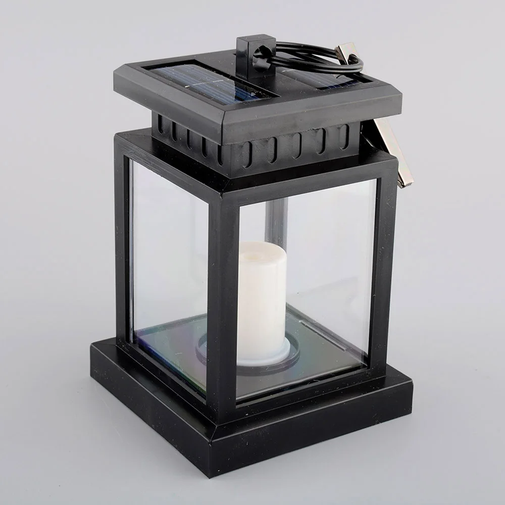 Hanging Solar Lantern – Ni-Cd Battery Operated Candle Lamp for Outdoor Umbrella, Garden Wall Light, House Decoration, and LED Powered image 4