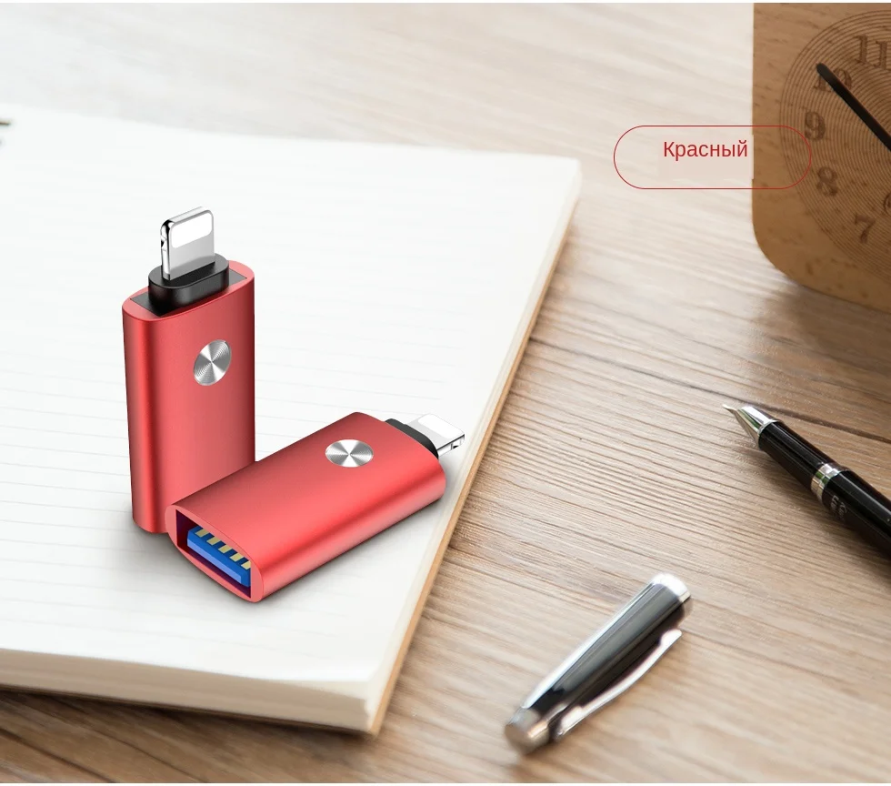 NOHON Famale USB адаптер для камеры Lightning конвертер данных SD карта U диск короткие OTG для iPhone 11 Pro XS MAX XR X 6 6S 7 8 Plus