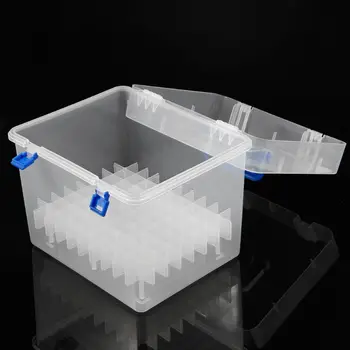 

Transparent Marker Pens Storage Box Container Art Craft Tray Office Desk Organizor Home School Students Study Supply DXAC