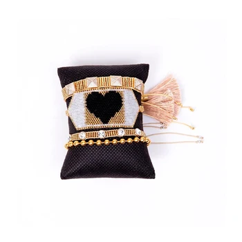 

ZHONGVI Miyuki Beads Bracelet For Women Gift Mexican Jewelry Fashion Wrap Bracelets Heart Pulseras Handmade Jewellery Adjustable