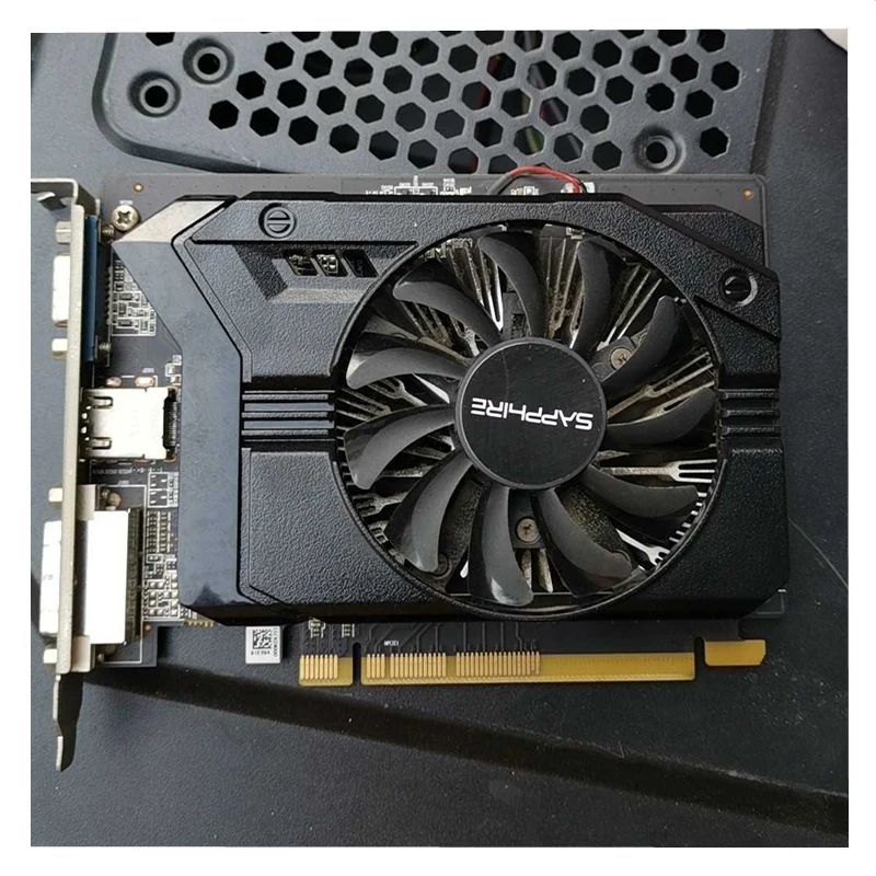 Видеокарта SAPPHIRE R7 240 1 Гб, графический процессор Radeon R7240 1 Гб, видеоэкран, компьютерная игра для AMD, видеокарта HDMI PCI-E-4