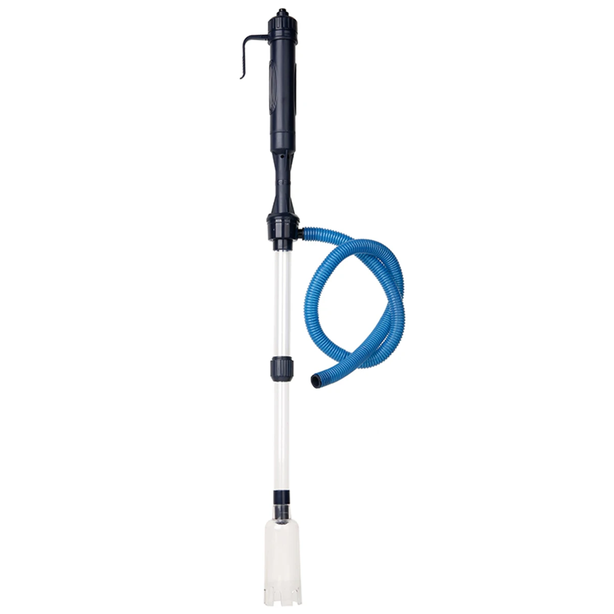 Aquarium Battery-Powered Gravel Cleaner Fish Tank Siphon Vacuum Water Change