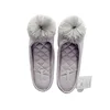 GKTINOO Autumn Winter Warm Women Home Slippers Soft Non-slip Indoor Shoes Cute House Slip On Flat Slides Ladies Fur Slippers ► Photo 2/6