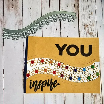 

InLoveArts Flower Wave Edge Metal Cutting Dies for Card Making Scrapbooking Dies Embossing Cuts Stencil Craft New 2019 for Dies