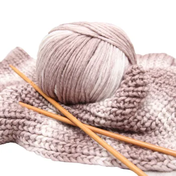 

16s/1 140g/pc 6pcs/lot wool acrylic blended yarn crochet soft yarn