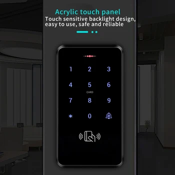 

AM05-S20 Press Keypad Access Control System Door Lock Swipe Password Integrated Machine Access Control Machine