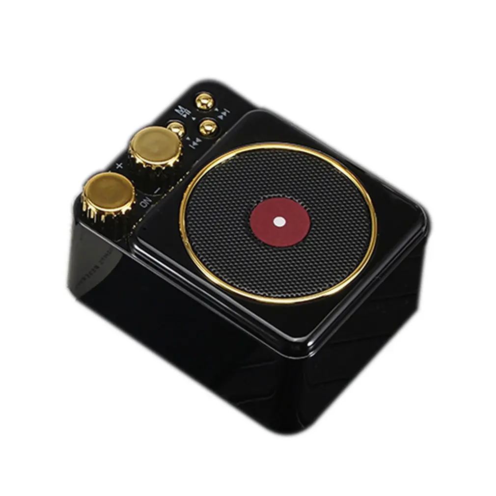 The Hillbilly Cat's Style Speaker Metal Wireless Bluetooth Mini Speaker FM Loudspeaker Handsfree for Xiaomi iPhone DHL