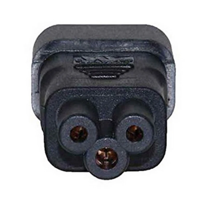 IEC320 C13 C14 to C6 C5 Convert Power Connector UPS PDU APC Male to Female Power Plug Adapter Socket for Laptop PC 10A Black plug adapter,electrical socket,power socket,power plug adapter