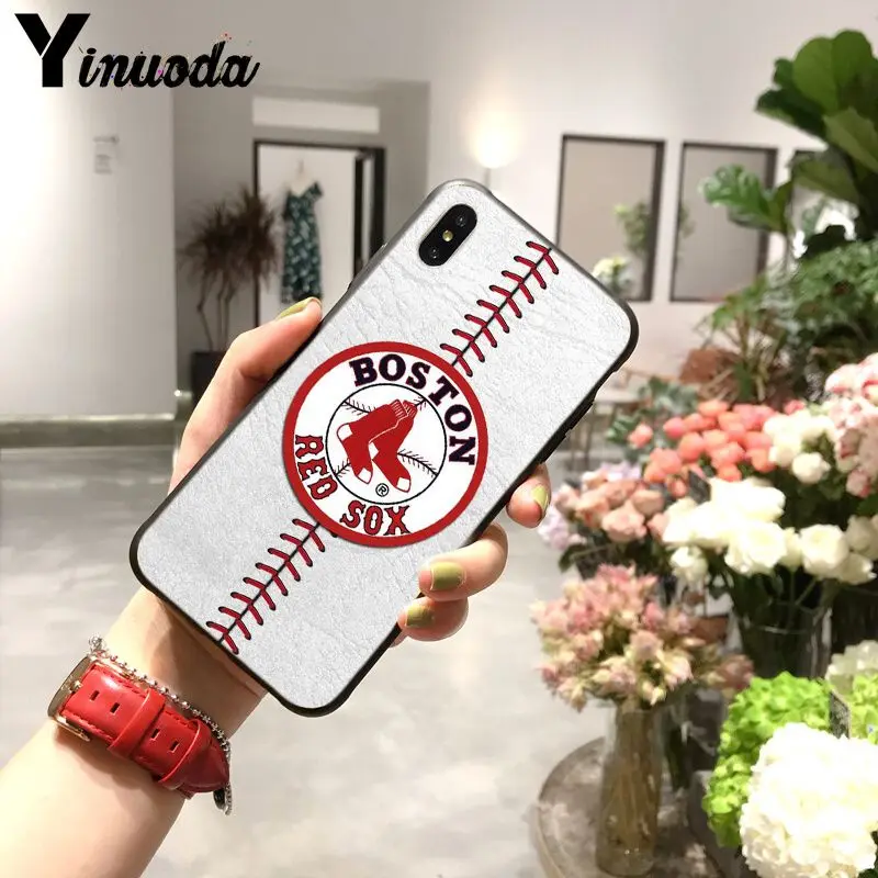 Yinuoda New York Yankees Boston Red Sox бейсбольный Телефон чехол для iphone 8 7 6 6S Plus 5 5S SE XR X XS MAX 11pro max Coque Shell - Цвет: A3