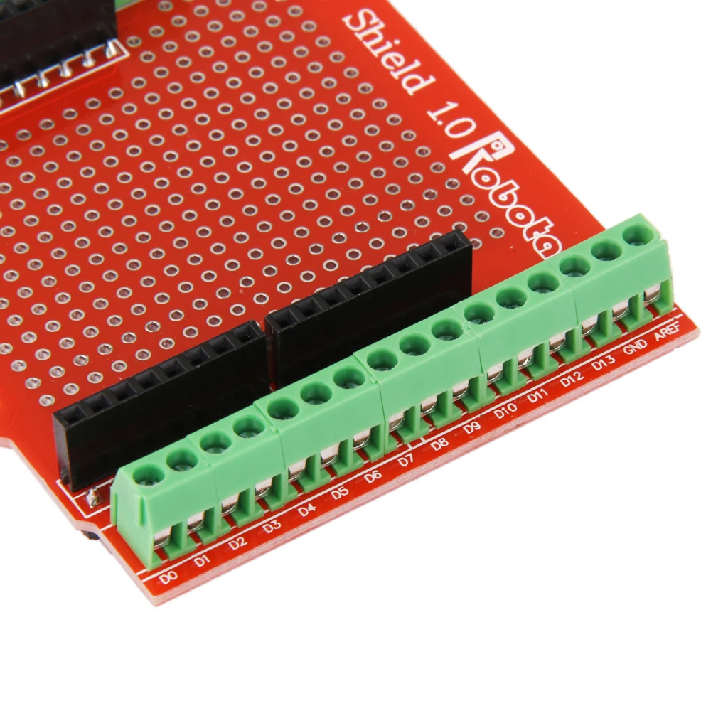 Proto Screw Shield Screwshield Terminal Expansion Board Module for Arduino Large Prototyping Space Of Both Connected