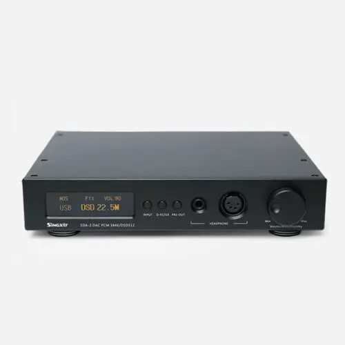 SDA-2C аудио усилитель DAC усилитель для наушников NOS родное декодирование 384 кГц/DSD512