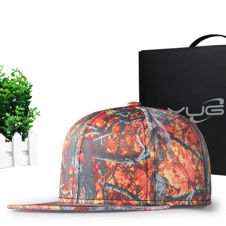 

Jade GE AliExpress Eaby Hot Models 3D Printed Hip Hop Hat Trend Hip Hop Casual Flat along Baseball Cap Wholesale