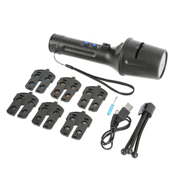 

With 6 Films Projector Torch Educational Flashlight Toys Light-up Toys for Children Kids Play Sleeping Story Telling Toys