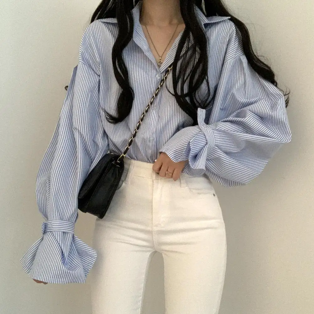 Ulzzang, elegante, tops macios, tudo combina, casual,