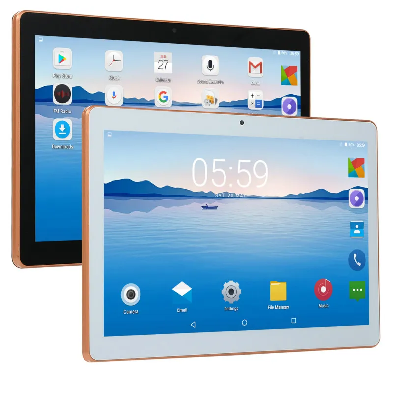  10 inch Android8.0 Tablet Pc Octa Core Original powerful 6GB RAM 64GB ROM IPS Dual SIM Phone Call T