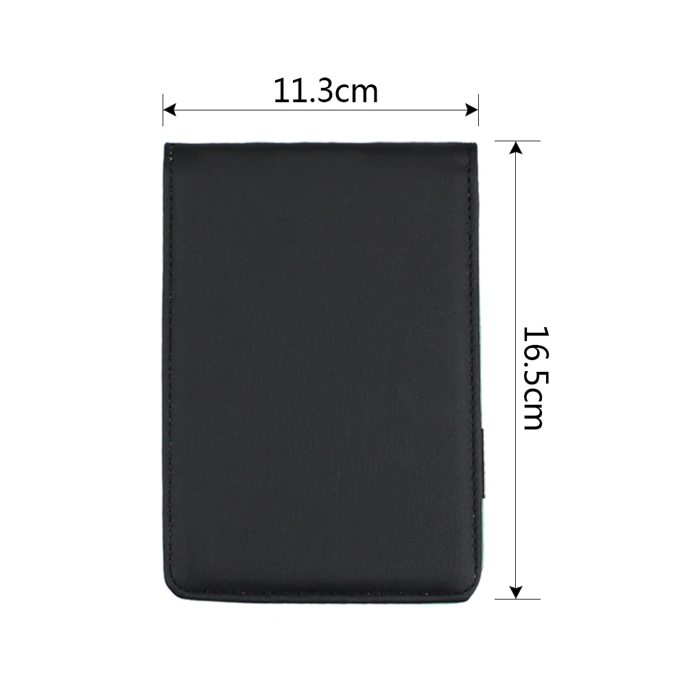 PU Leather Golf Scorecard Holder Score Card Notebook Accessories 2