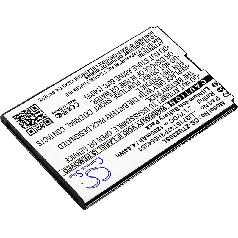 Обновленная батарея Cameron Sino для Verizon VZWAC30BAT 1200 mAh/4.44Wh
