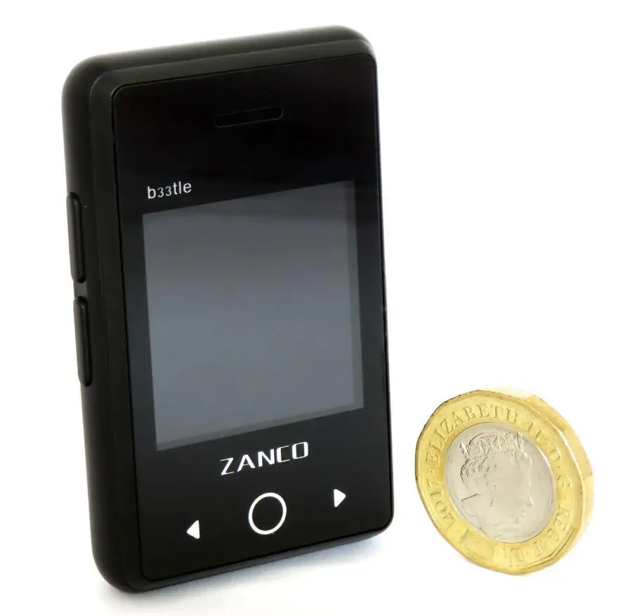 2G Zanco Beetle самый маленький в мире кпк телефон 1 54 дюймов IPS цветной экран мини Bluetooth