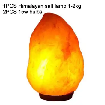 

Crystal Brightness Creative Personality Salt Lamp Himalayan Salt Lamp Night Light Bedroom Home Decor Lighting Perfect Gift