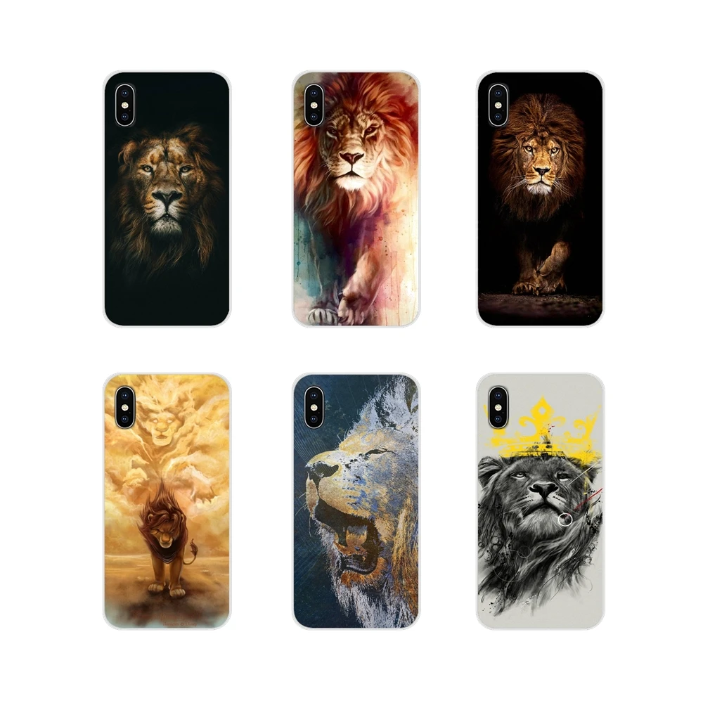 Силиконовый чехол для телефона Huawei G7 G8 P7 P8 P9 P10 P20 P30 Lite Mini Pro P Smart Plus 2017 2018 2019 King Lion |