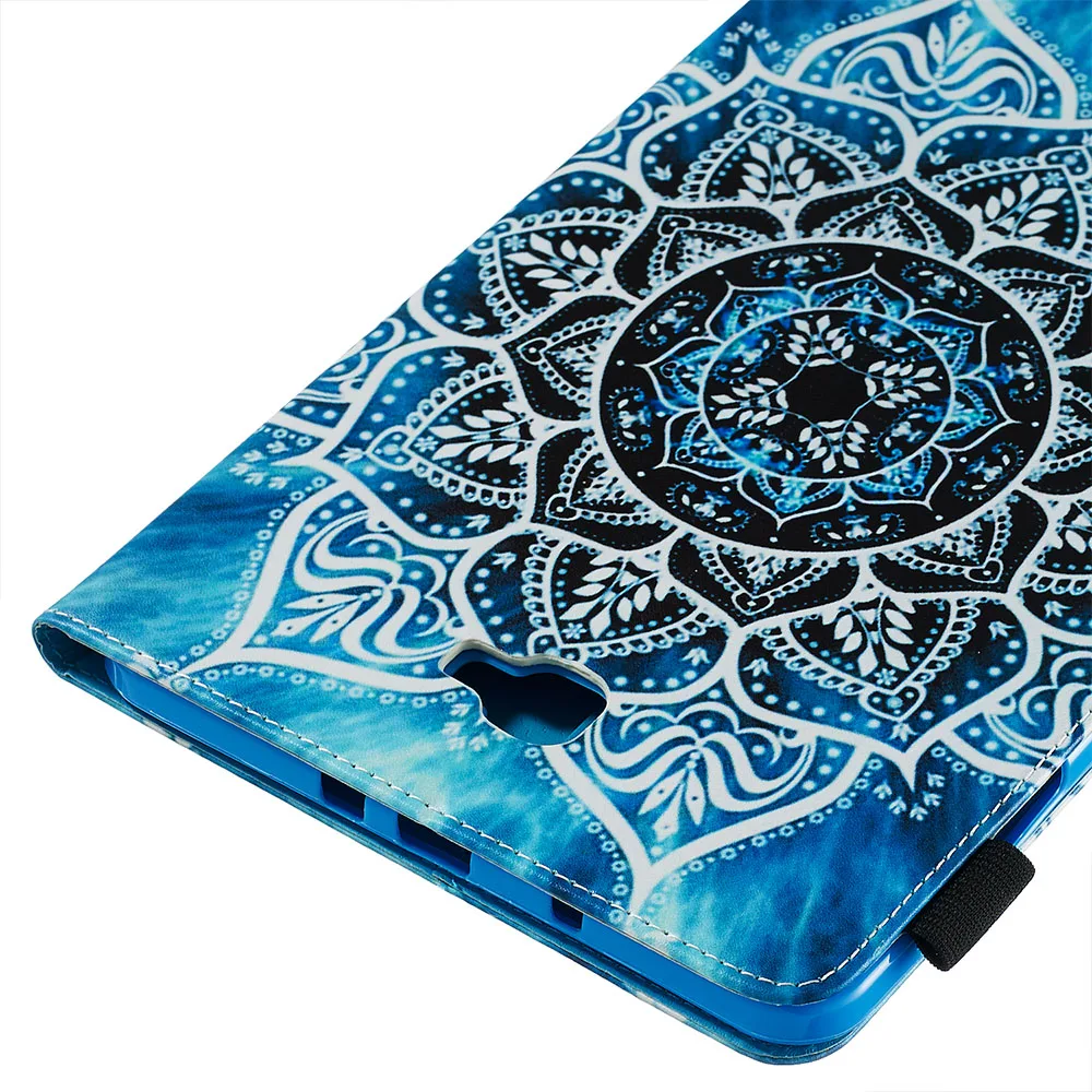 Tab A6 10,1 T580 Kawaii Единорог Лошадь из искусственной кожи чехол для samsung Galaxy Tab A A6 10,1 T585 SM-T580 SM-T585 планшета