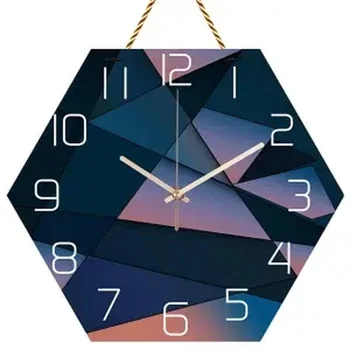 

Simple Modern Quartz Clock Fashion Wall Clock Personality Creative Clock Mute Home Clock Living Room Bedroom Wall Clock Wall