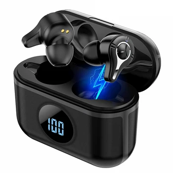 

SE-16 TWS Bluetooth Earbuds V5.0 Wireless Sport Fashion IP67 Waterproof HD Stereo Noise Canceling LED Digital Display Earphones