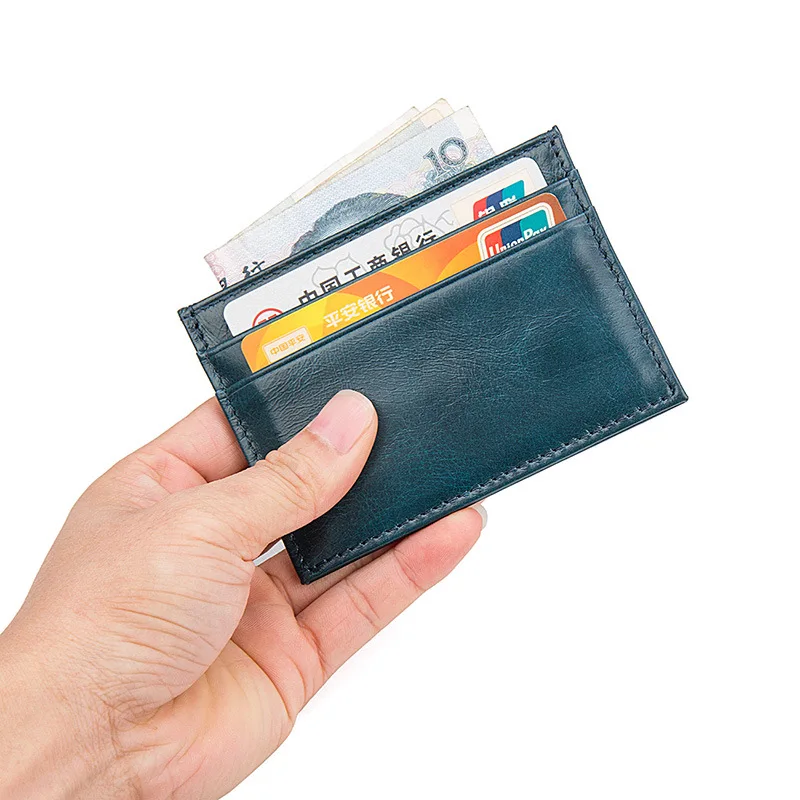 

JMD Compact And Practical Thin Wallet Autumn New Style First Layer niu pi ka Leather Bag Purse RFID Wallet 8174