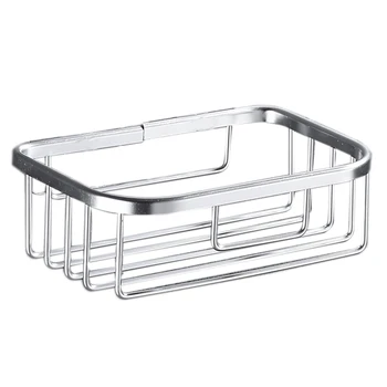 

Style Short Bathroom Accessories Bathroom Shelf Holder Space Aluminum Bathroom Shelf Shower Shampoo Soap Cosmetic Shelves Silver