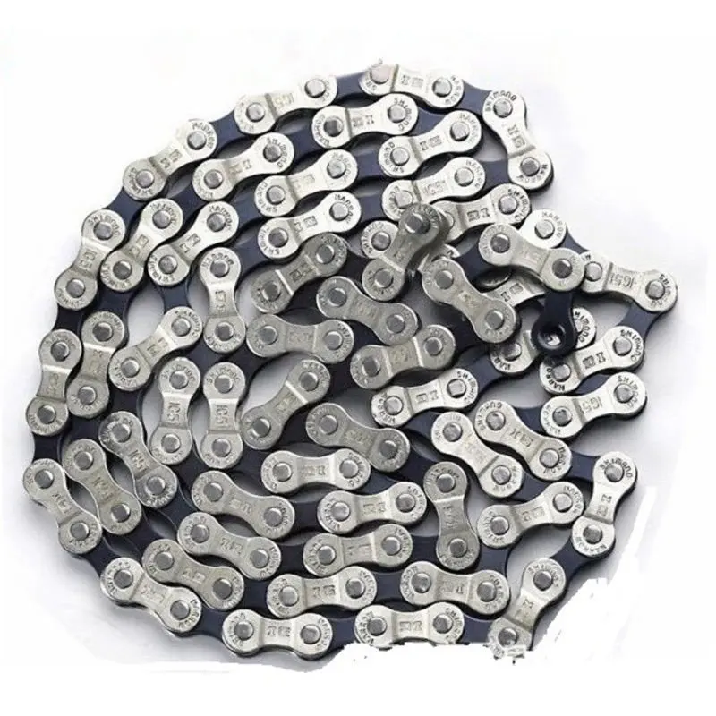 

Bike Chain Durable Steel 6/7/8 Speed Bicycle Chain MTB Mountain Bike Hybrid Anti-rust 116 Links