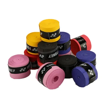 

60 Pcs Anti-slip Breathable Sport Grip Sweatband Tennis Over Grips Tape Badminton Squash Racquet Tape Grips